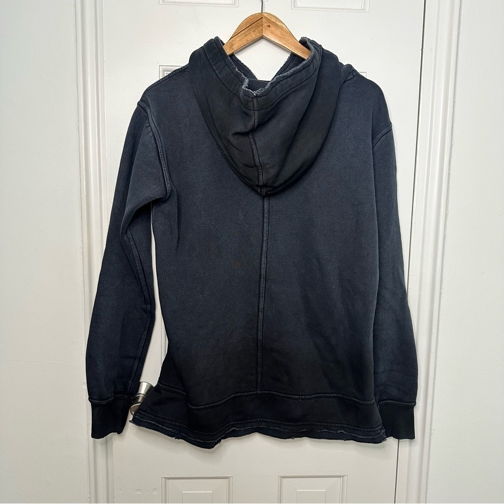 NWT We The Free Your Favorite Washed Hoodie Sweatshirt Gray Black Mineral Wash S - Picture 8 of 8